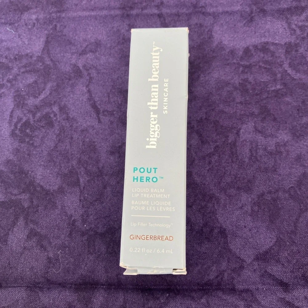 Thrive Causemetics GINGERBREAD Pout‎ Hero Liquid Lip Treatment LIMITED EDITION